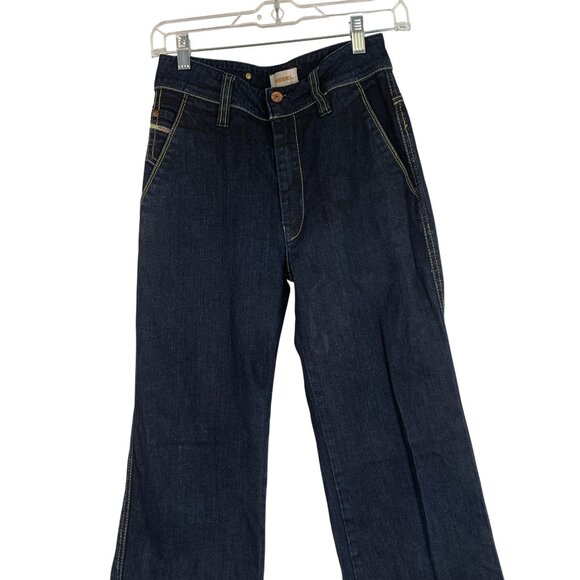 VTG Diesel Womens Vella Flare Leg Jeans Size 27 x 31 - Picture 3 of 10